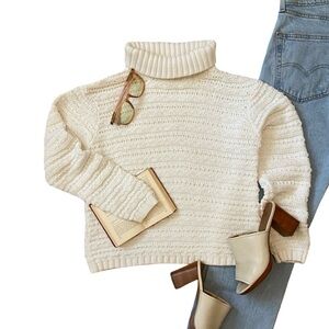 Vintage | Lightweight Cotton Knit Fisherman Sweater